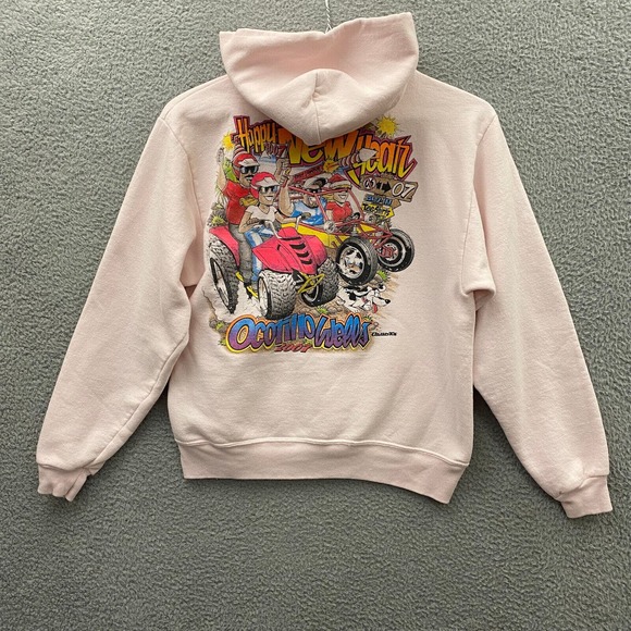 Ocotillo Wells‎ Hoodie Womens Small Pink Pullover Off Road Racing Motorsport - Picture 1 of 15